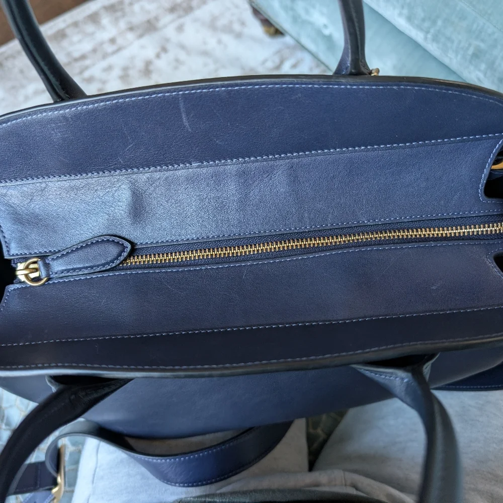 Coach Empire Navy Blue 40 - Picture 4 of 13